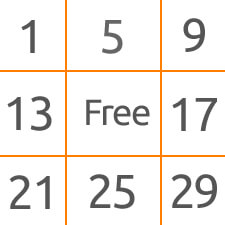 Lucky Lines example grid
